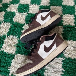 Nike Brown and White Sneakers